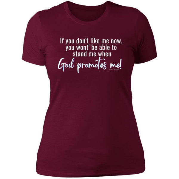 God Promotes Ladies' Boyfriend T-Shirt