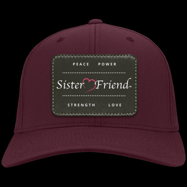 Sister Friend Motto Twill Cap