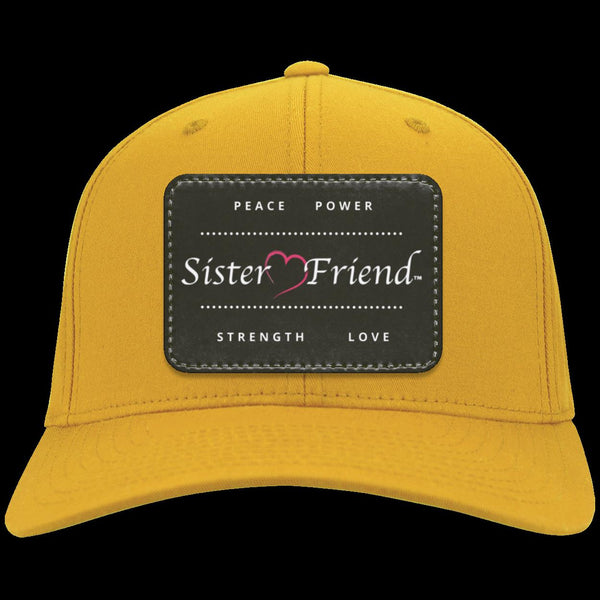 Sister Friend Motto Twill Cap