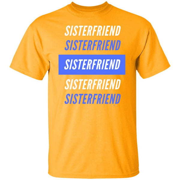 Sister Friend Bl/Wh Multi T-Shirt