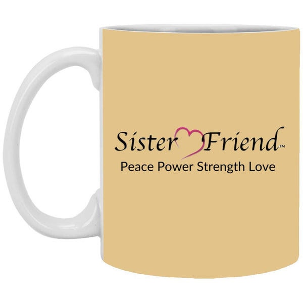 Sister Friend Motto Mug