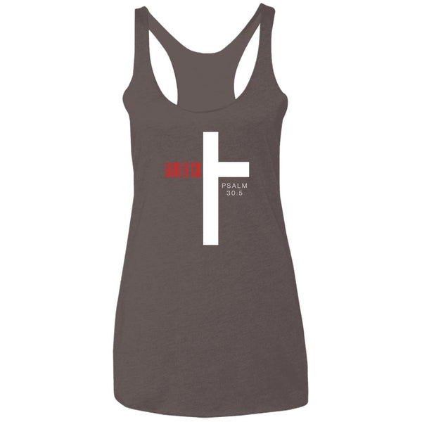 Favor of God Ladies' Triblend Racerback Tank