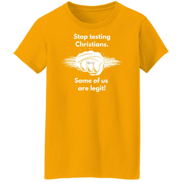 Testing 1 Ladies T-Shirt