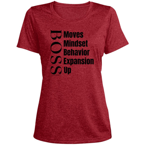 Boss Moves Ladies Scoop Neck Tee