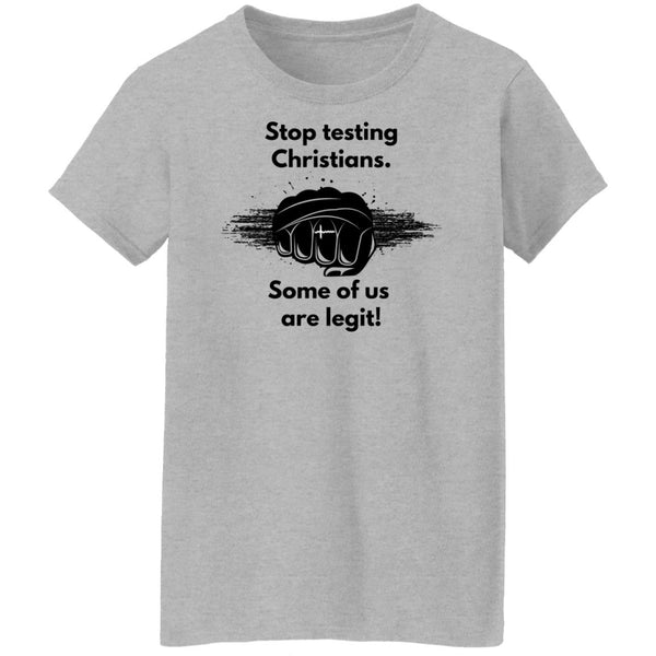 Testing 1 Ladies T-Shirt