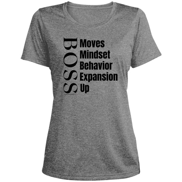 Boss Moves Ladies Scoop Neck Tee