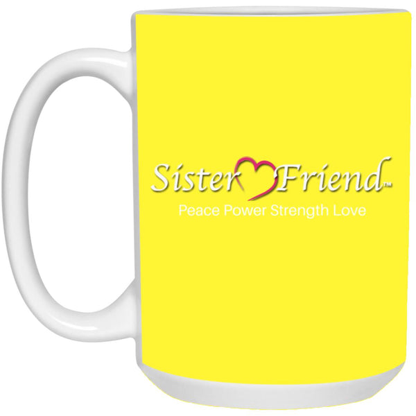 Sister Friend Motto Mug