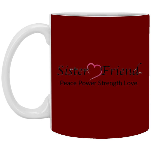 Sister Friend Motto Mug