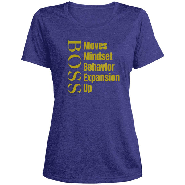 Boss Moves Ladies Scoop Neck Tee