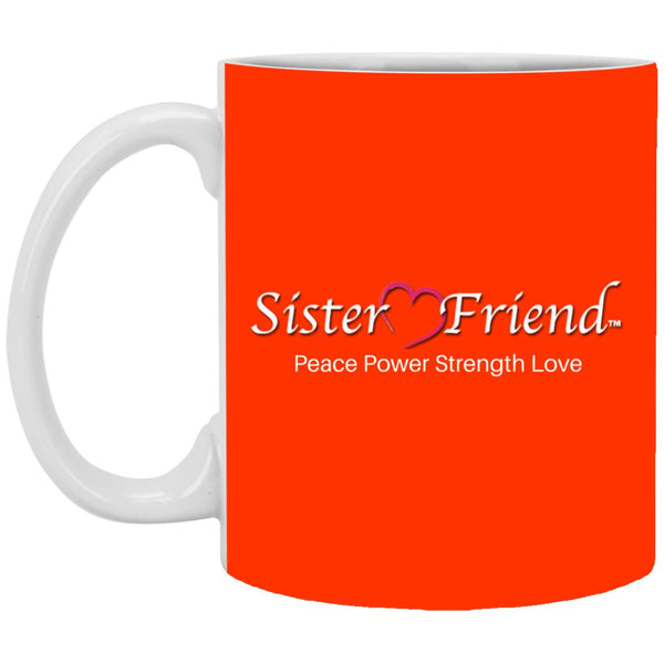 Sister Friend Motto Mug