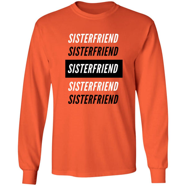 Sister Friend Block LS T-Shirt