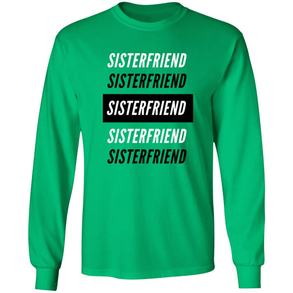 Sister Friend Block LS T-Shirt