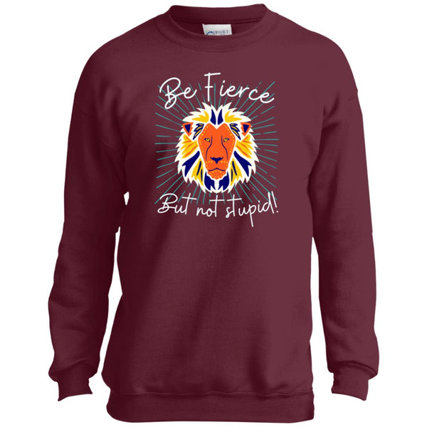 Be Fierce Youth Sweatshirt