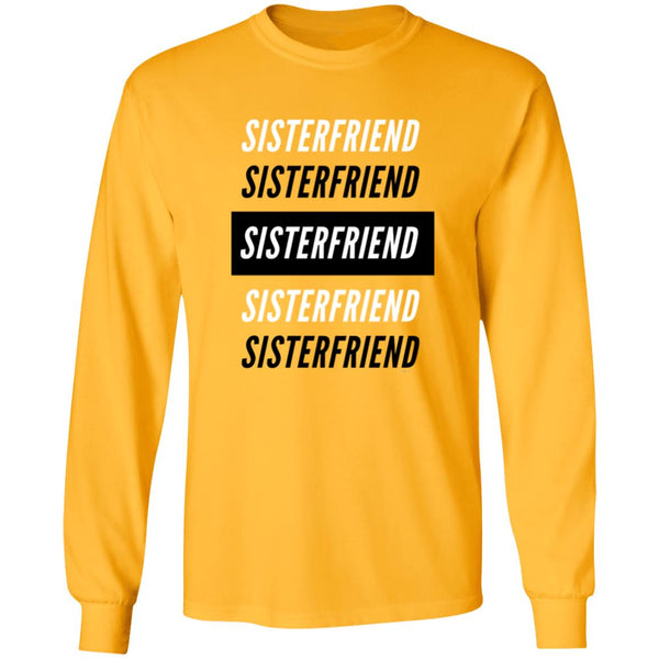 Sister Friend Block LS T-Shirt