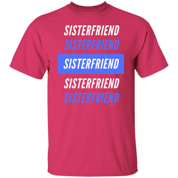 Sister Friend Bl/Wh Multi T-Shirt