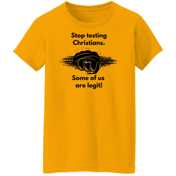 Testing 1 Ladies T-Shirt