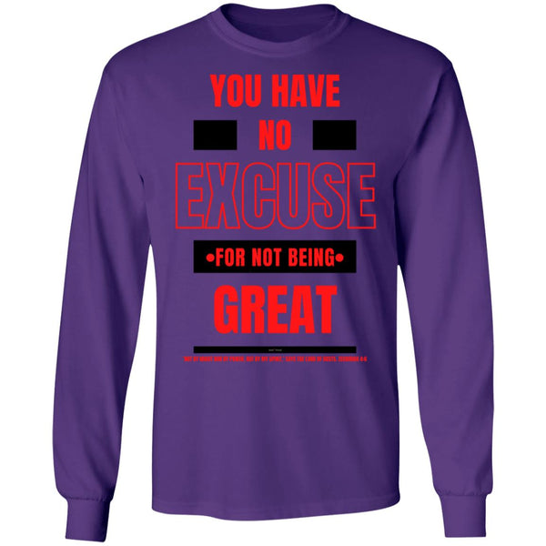 No Excuse LS Ultra T-Shirt