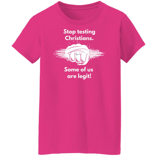 Testing 1 Ladies T-Shirt