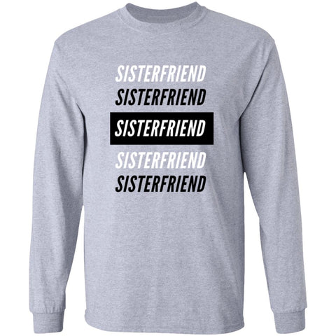 Sister Friend Block LS T-Shirt