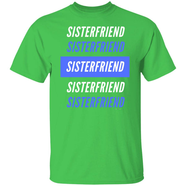 Sister Friend Bl/Wh Multi T-Shirt