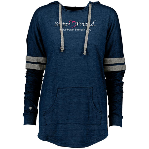 Motto Hooded Pullover