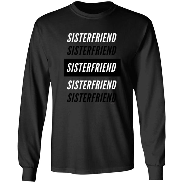 Sister Friend Block LS T-Shirt