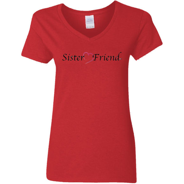 Sister Friend V-Neck Tee