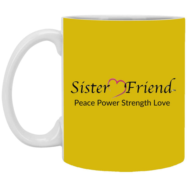 Sister Friend Motto Mug