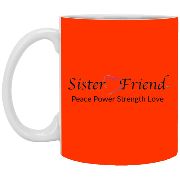 Sister Friend Motto Mug