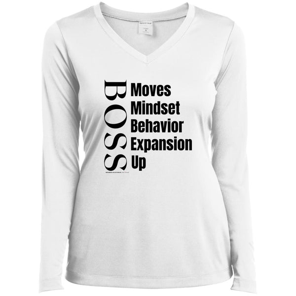 Boss Moves LS V-Neck