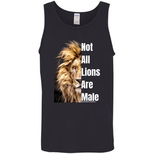 Lion Cotton Tank Top 5.3 oz.