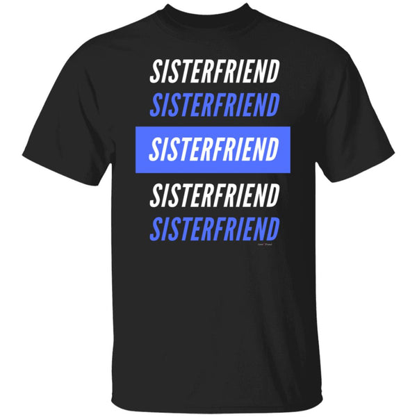 Sister Friend Bl/Wh Multi T-Shirt