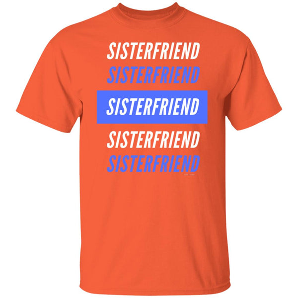 Sister Friend Bl/Wh Multi T-Shirt