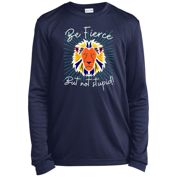 Be Fierce LS Youth  Performance Tee