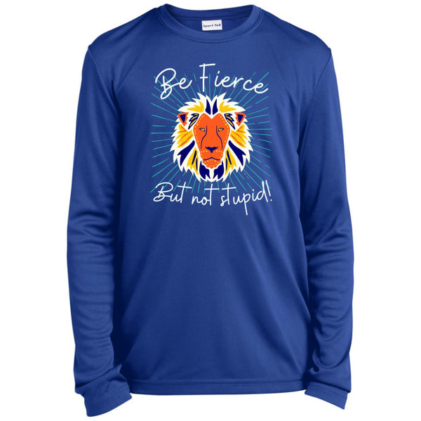 Be Fierce LS Youth  Performance Tee