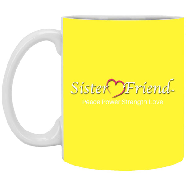 Sister Friend Motto Mug