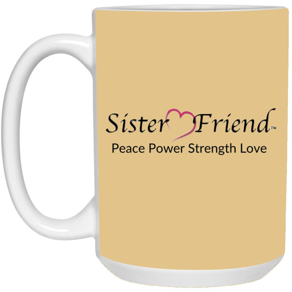 Sister Friend Motto Mug