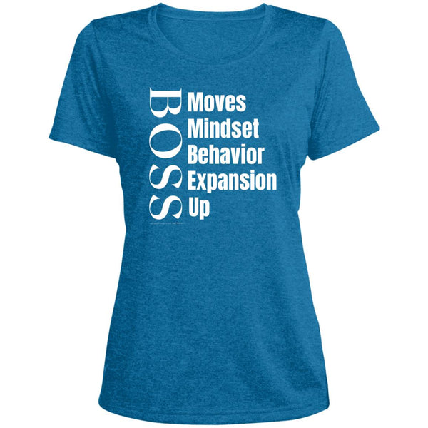 Boss Moves Ladies Scoop Neck Tee