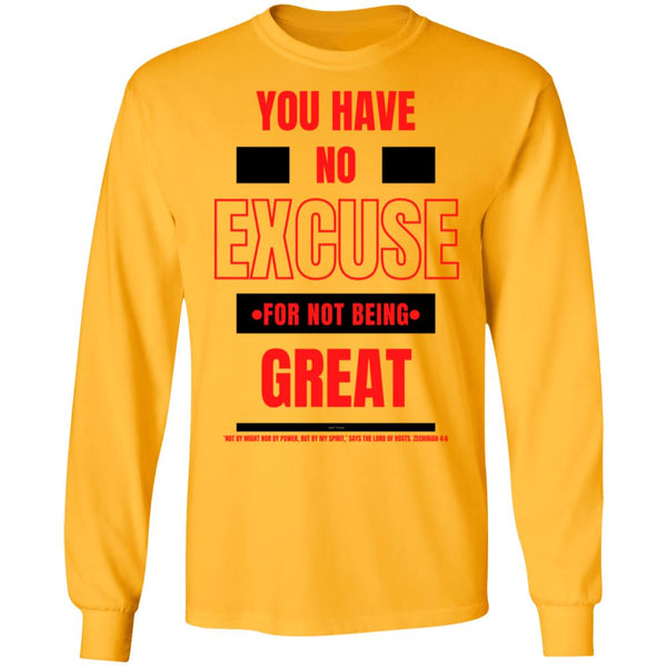 No Excuse LS Ultra T-Shirt