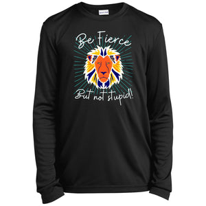 Be Fierce LS Youth  Performance Tee