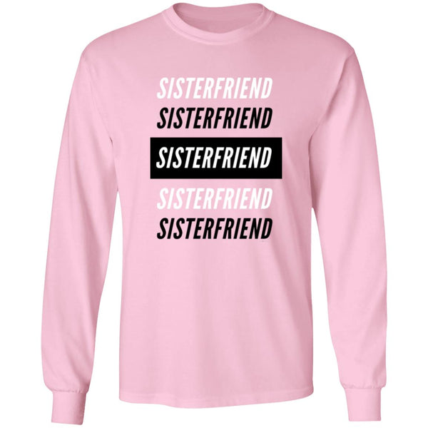 Sister Friend Block LS T-Shirt