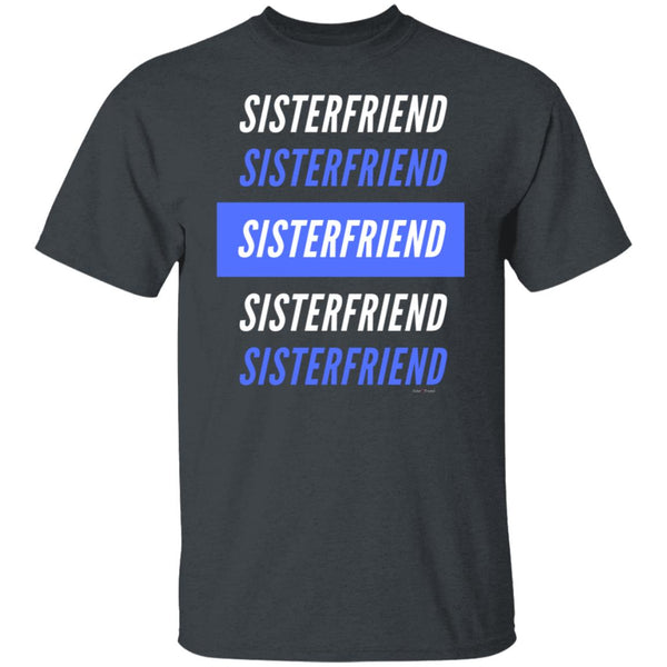 Sister Friend Bl/Wh Multi T-Shirt