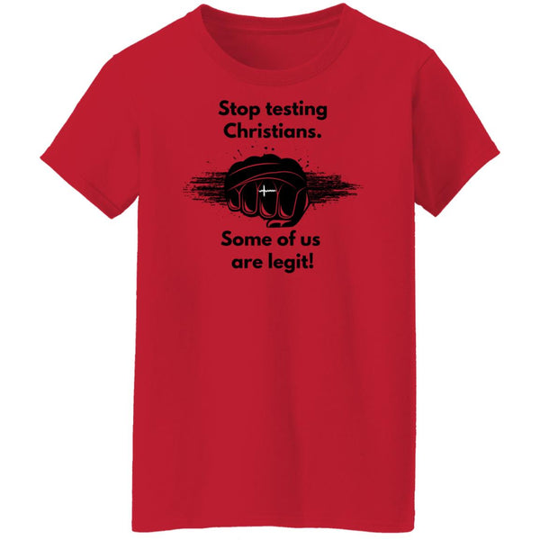 Testing 1 Ladies T-Shirt