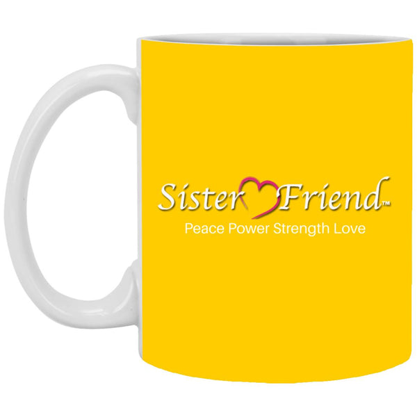 Sister Friend Motto Mug