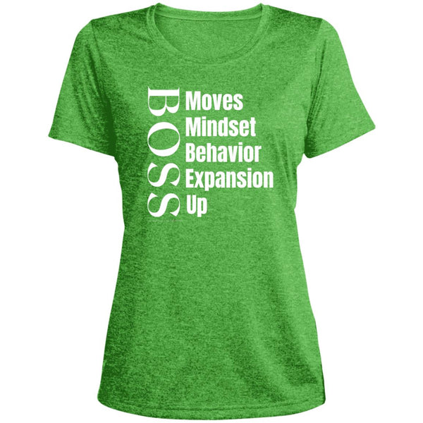 Boss Moves Ladies Scoop Neck Tee