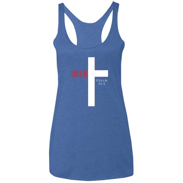 Favor of God Ladies' Triblend Racerback Tank