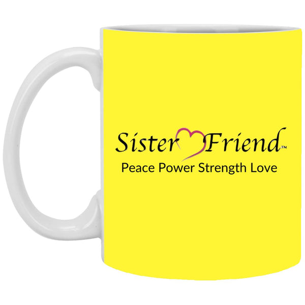 Sister Friend Motto Mug