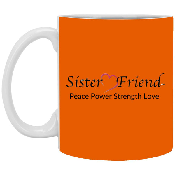 Sister Friend Motto Mug