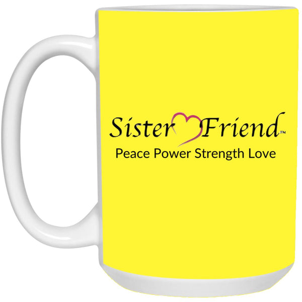 Sister Friend Motto Mug