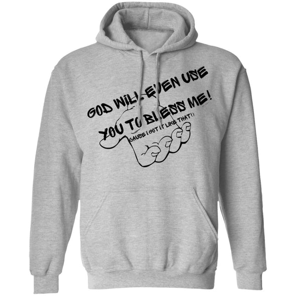 Use You Male Hoodie